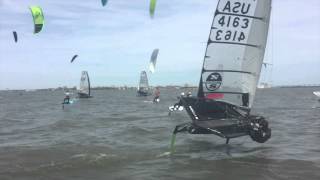 moth vs. kite course racing