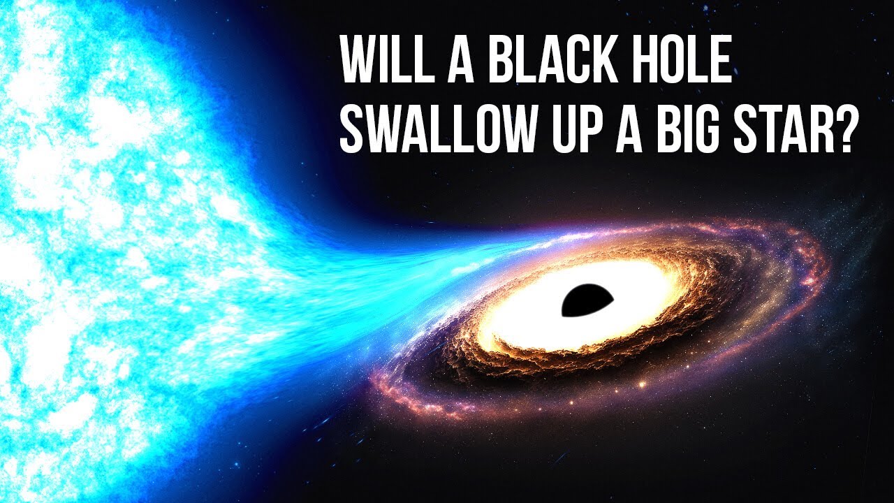What happens if a star collides with a black hole? - YouTube