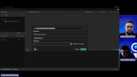 [UR] Remover Caracteres Especiais