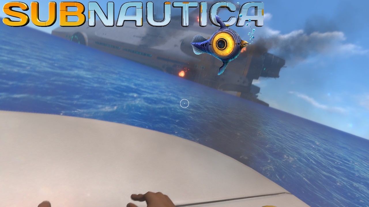 эвакуировался на неизвестную планету ; Subnautica