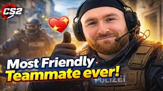 MOST FRIENDLY TEAMMATE EVER! #cs2 #live