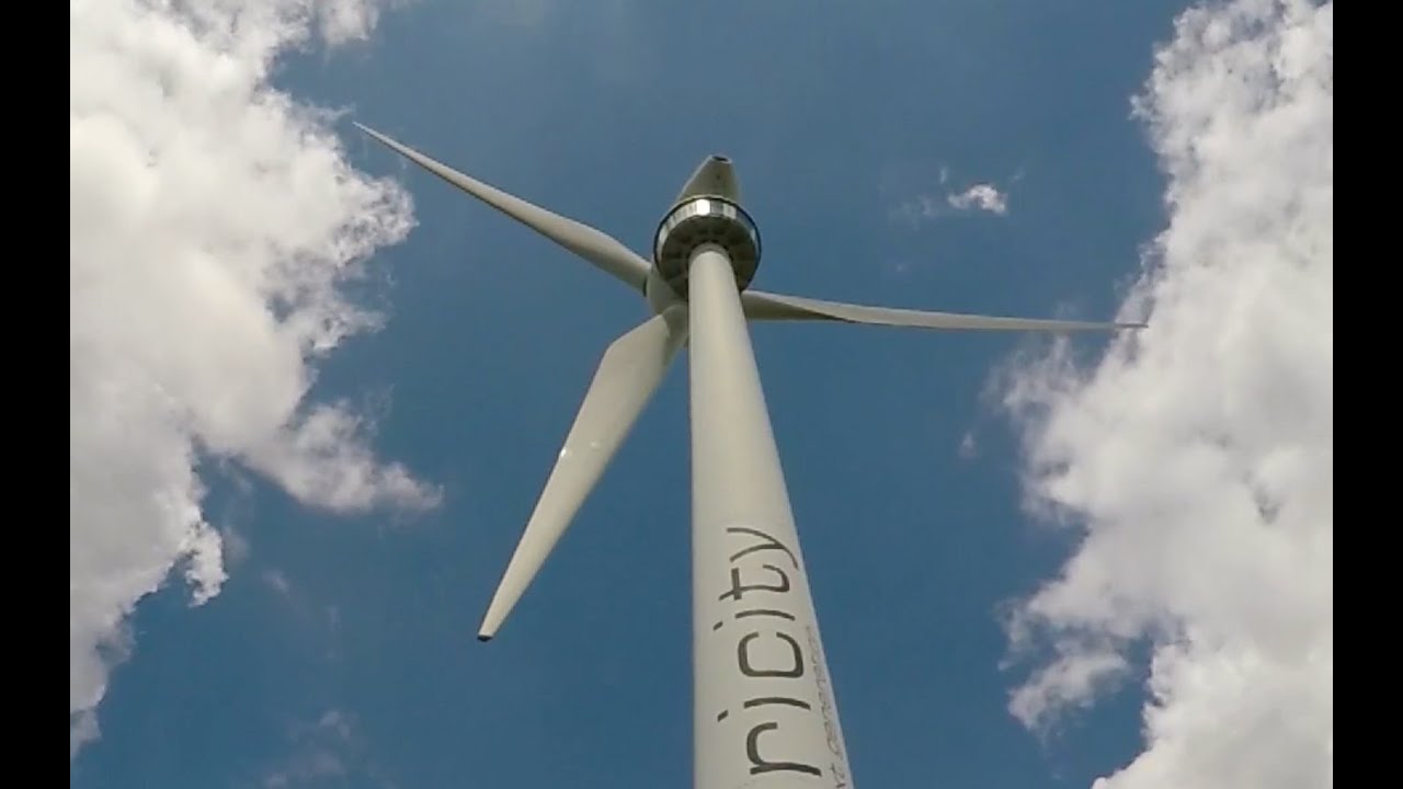 Inside A Wind Turbine Youtube