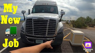 New Truck New Company New Journey Trucking 🚛 2015 Freightliner Cascadia Tour