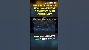 The Perception of Tidal Wave in the Geometry Dash Community (Ninjadan Legacy) #tidalwave