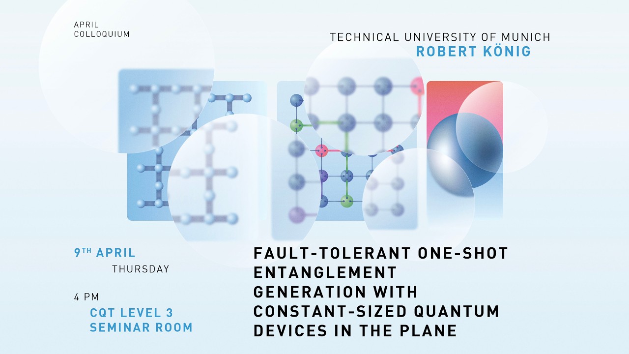 Fault-Tolerant One-Shot Entanglement Generation with Constant-Sized Quantum Devices in the Plane