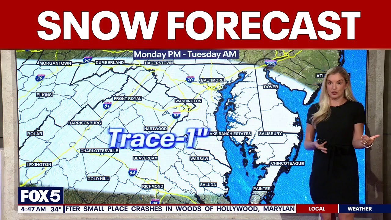 Winter Weather Advisory for portions of Maryland, Virginia