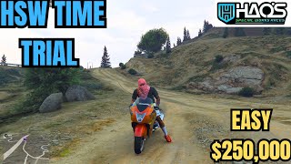 Making Easy 250,000 With Hsw Time Trial Gta V Enhanced