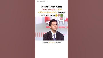 UPSC Toppers how differentiate their papers from others? #ias #upsctopper #upscshortsvideo #shorts