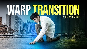 Warp Transition Tutorial in After Effects | Smooth Background Transition for Reels