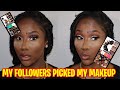 MY IG FOLLOWERS PICK MY MAKEUP | CONNIE B