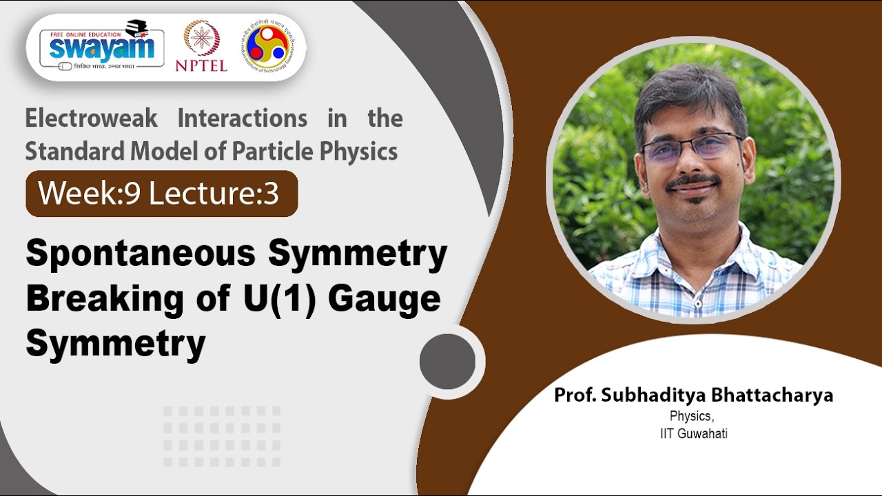 Lec 45: Spontaneous Symmetry Breaking of U(1) gauge symmetry