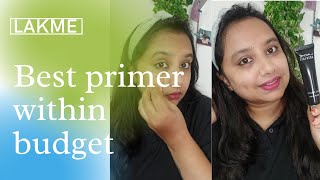 Best Primer for Makeup with in Budget | LAKME | Swathi Parthasarathy lakmeprimer