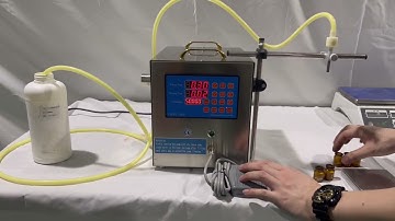 Sinparto GZL-80 servo motor liquid filling machine essential oil dispensing accurate filler