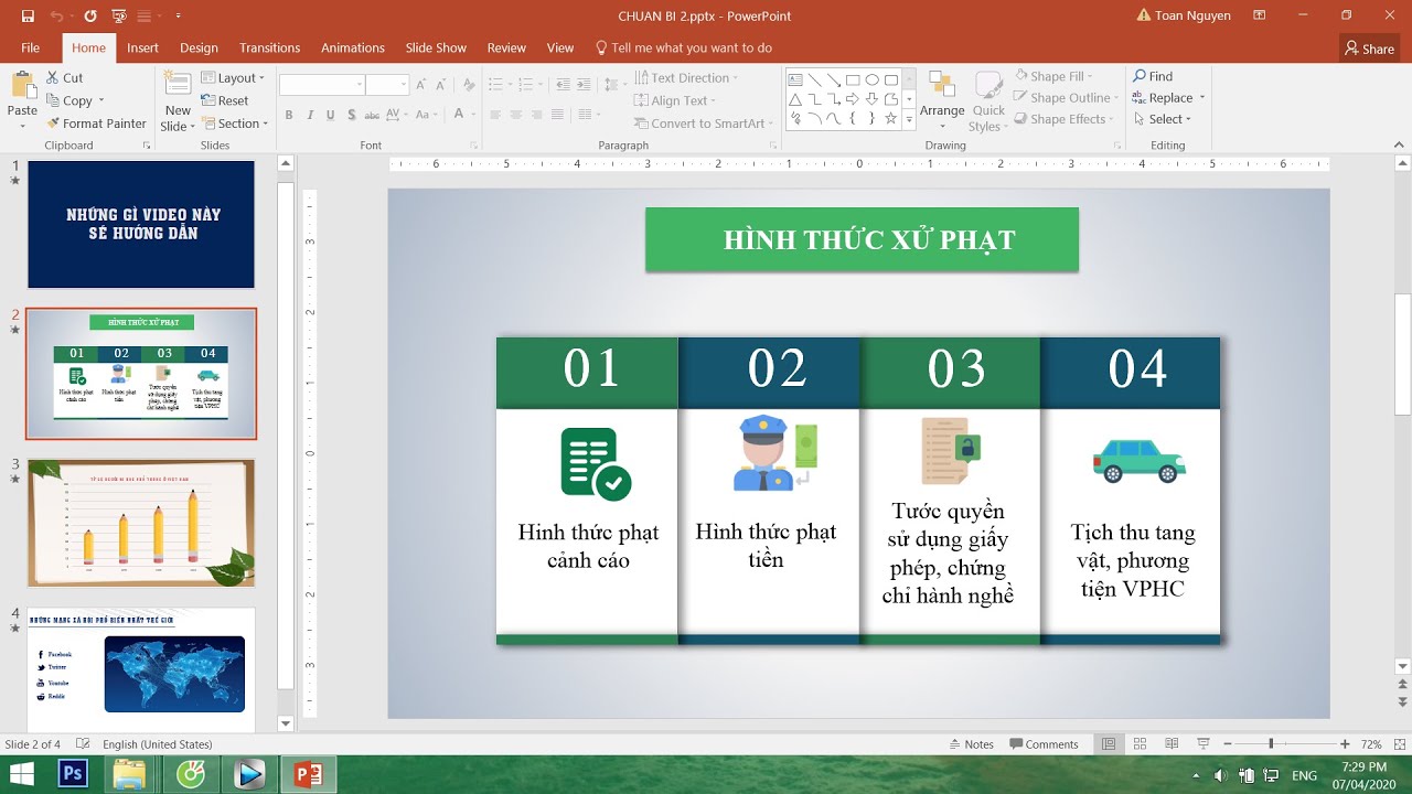 Hướng dẫn cách làm powerpoint chuyên nghiệp 2023