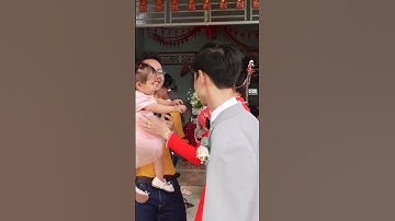 chú rể rất "cao tay" cưới vợ  xinh như hoa hậu # cre độc lạ bình dương shorts