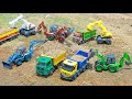 Kids Powerful JCB Loading Sand into Big Dumper 3 Tata Tipper CRASH River Rescue Crane JCB ? CS Toy