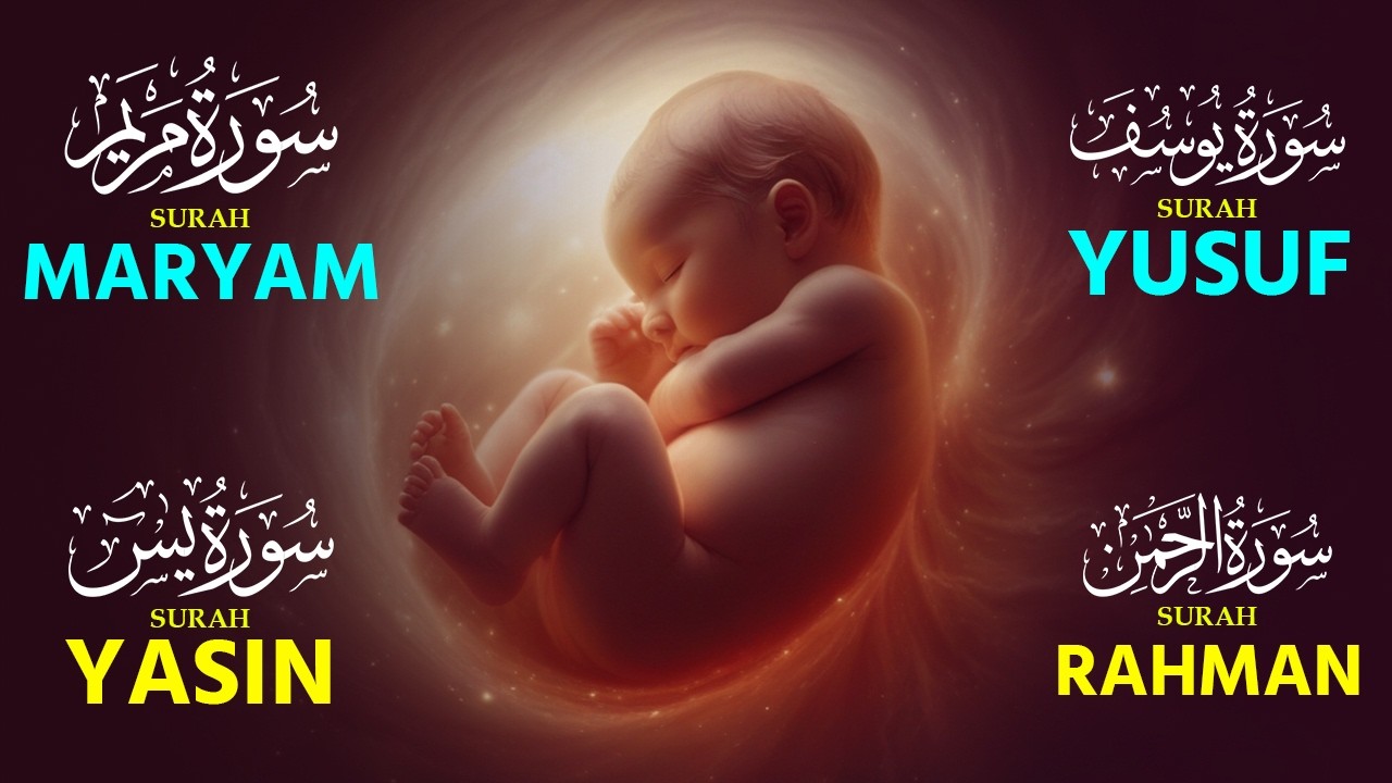 The Power of Suarh Maryam, Yusuf, Yasin, Rahman, Waqiah, Mulk During Pregnancy | Muhammad Hijazi