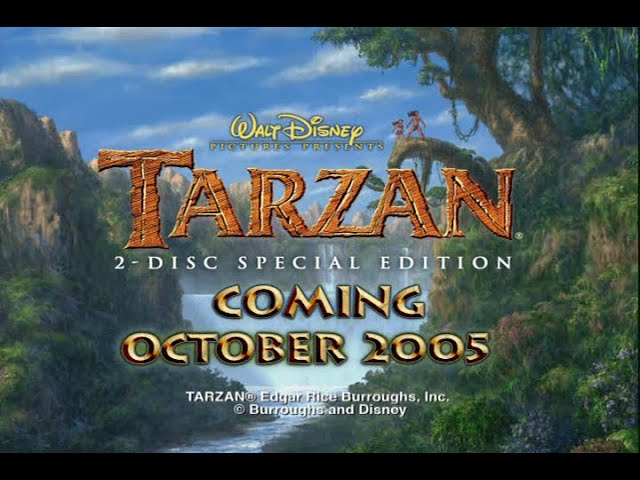 Відео до фільму Тарзан | Tarzan - 2005 Special Edition DVD Trailer