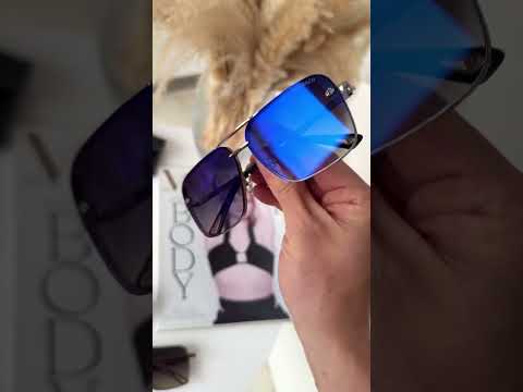 Стильні унісекс окуляри  з захистом від сонця, видео 1