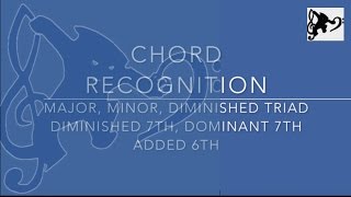 Chord Listening Exercise 1 - Prepare for SQA Higher Music