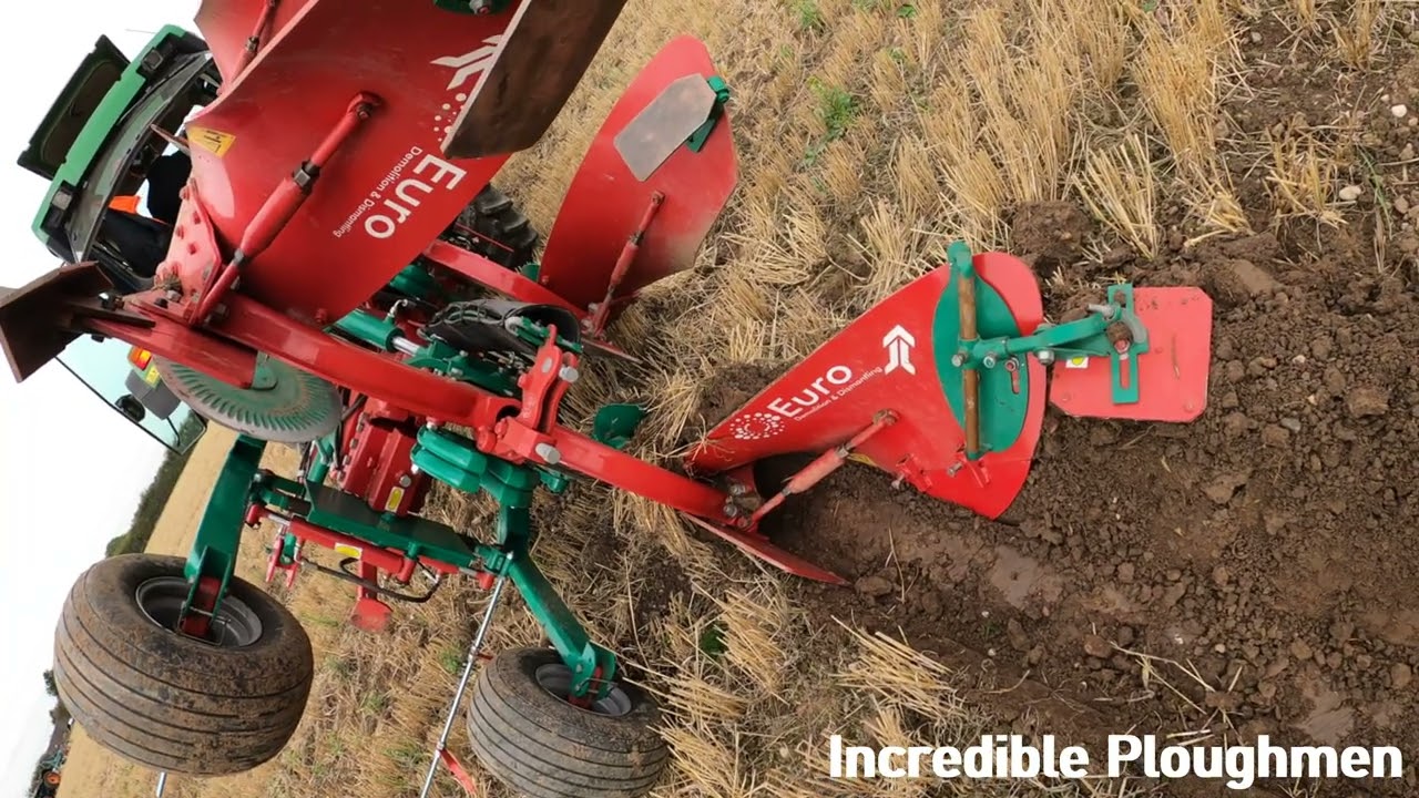 2001 John Deere 6210 4.5 Litre 4-Cyl Diesel Tractor (90 HP) Kverneland Burton Ploughing Match 2025