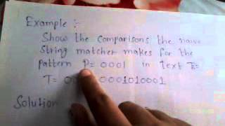 introduction of naive pattern matching