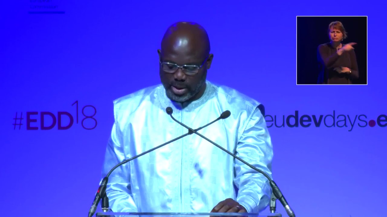 President Weah Makes Case For Liberian Women At European Development Days Summit camera iphone 8 plus apk