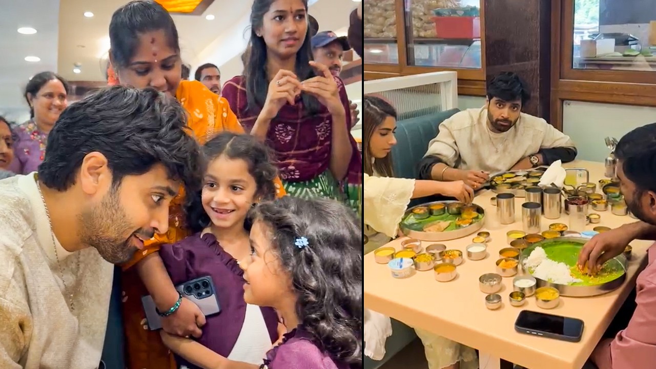 Hero Adivi Sesh & Team Dacoit Had lunch At PS4 Restaurant At Tirupati | TFPC