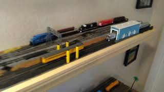 N Scale shelf switching layout