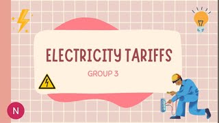 ECO 162 - ELECTRICITY TARIFFS (GROUP 3)