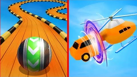 🟠🔵Shape shifting vs Sky rolling ball 3d ALL LEVEL Android ios gameplay walkthrough