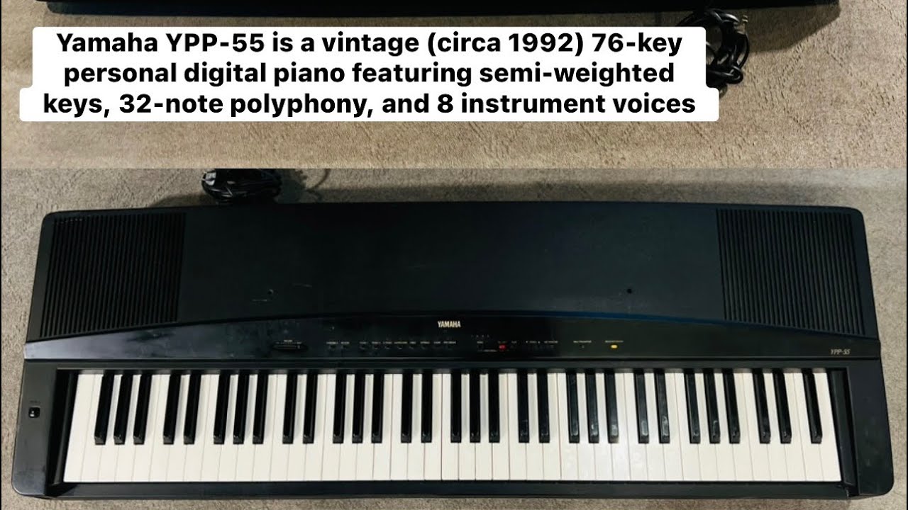 Yamaha YPP-55 Digital piano 76 Keys ( Wilsons Music Instruments