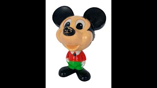 Mattel Talking Mickey Pull String Toy Vintage 1970s
