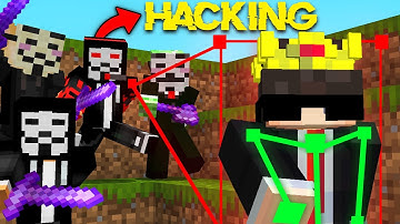 I Sneaked Into a HACKERS ONLY Server in Minecraft..
