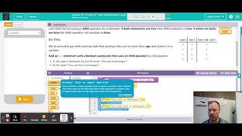 Code.org - Event-Driven Programming in App Lab: "if-else-if" and Conditional Logic #9