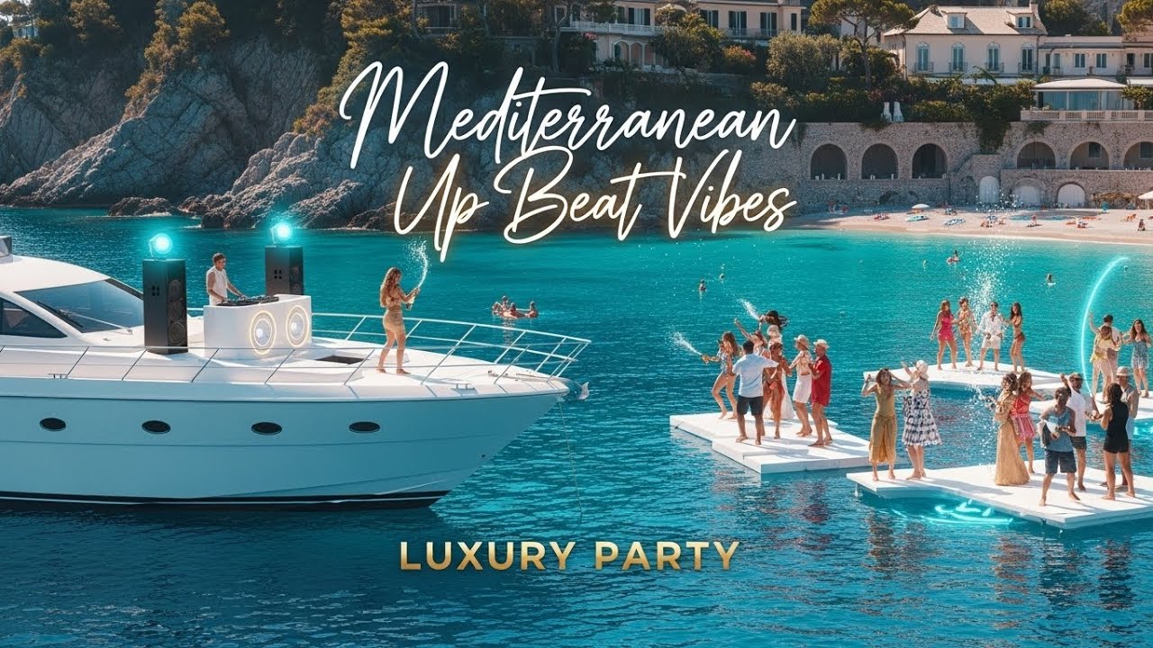 🎶 Italian Vibes & Mediterranean Music 🎶 2+ Hours Coastal Italy & Lake Como Escape for Relaxation