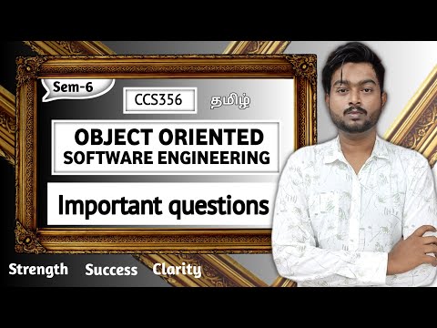 Important Questions | Object Oriented Software Engineering Important Questions | CCS356 | Sem 6