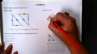 Ollmann Geometry Notes 4.3, 4.4 7 4.5 Part Two