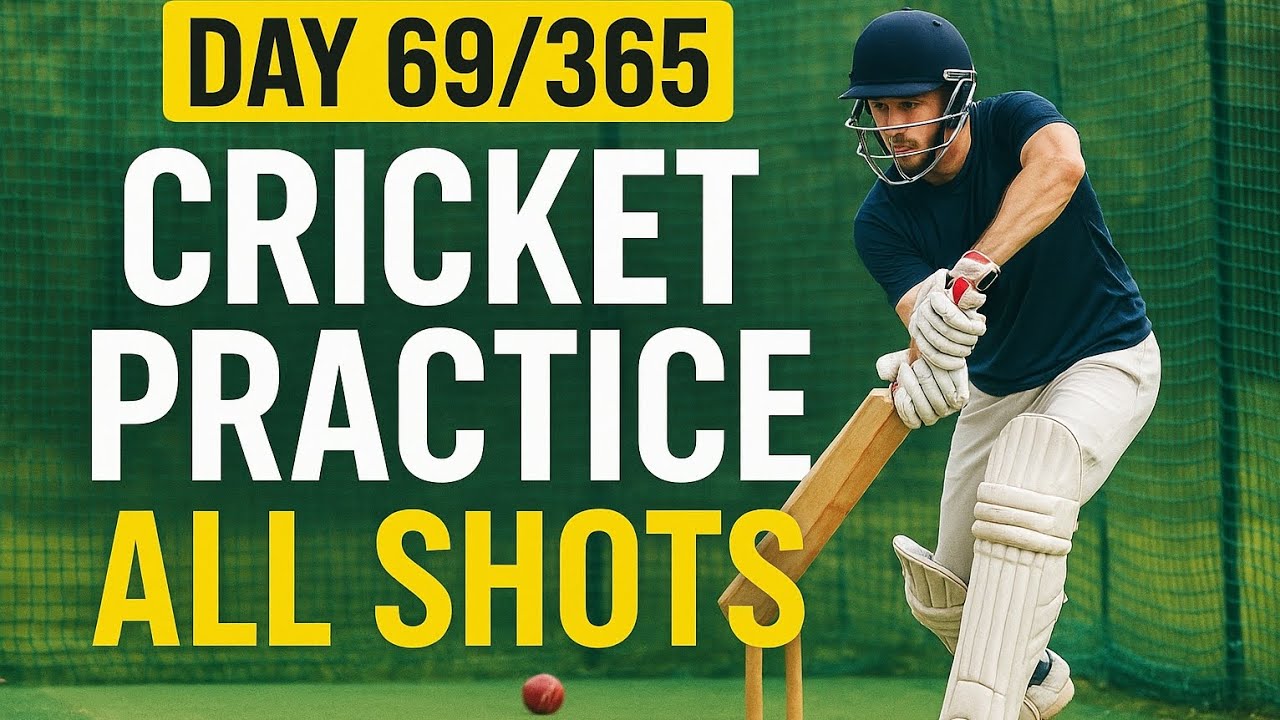 Day 69/365 of cricket practice session all shots batting practice 🏏🎯🎯🏏🎯🎯🏏🎯🏏🎯🎯