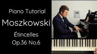 Moszkowski Étincelles ("Sparks") Op.36 No.6 Tutorial