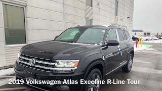 2019 Volkswagen Atlas Execline R-Line Tour Volkswagen Atlas Execline R Line