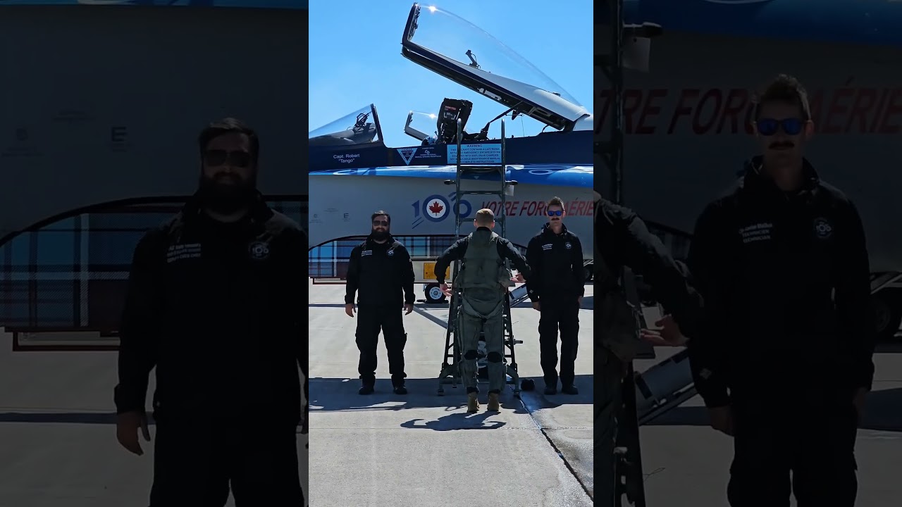 RCAF CF18 Demo at Selfride ANG 2024 