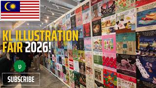 🇲🇾 Exploring KL Illustration Fair 2026 at GMBB | Malaysia’s Biggest Art Event! Asia Creative Vibes!