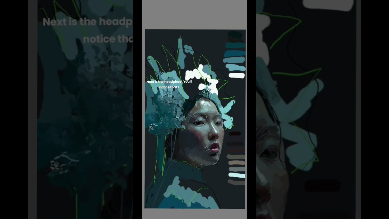 My Digital Drawing Process - 2 Minute Breakdown 