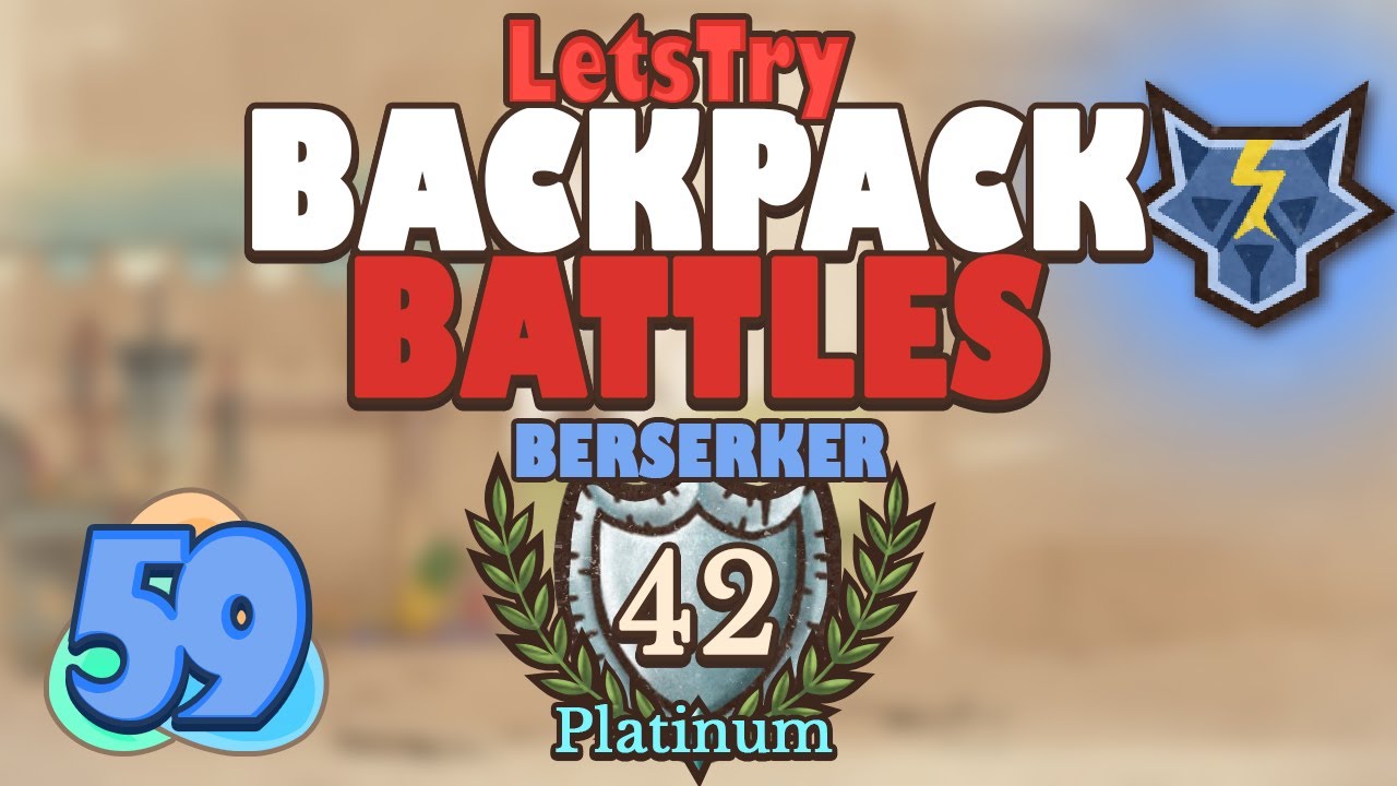 Steel + Cheese Gooberts! Plat Berserker Backpack Battles S2E59
