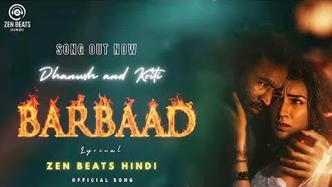 New Song 2025 | Barbaad Tere Ishq Mein | Dhanush & Kriti | Heartbroken Song | Sagar Bairagi Official
