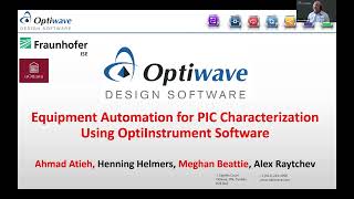 Equipment Automation for PIC Characterization Using OptiInstrument Software