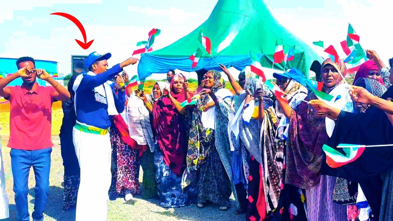 Abwaan Muxyadiin Shaahid Iyo Dhaantadii Gobolka Jarar oo maanta gilgishay Dhagaxbuur.