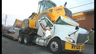 EXTREMELY LARGEST TRUCK CARS & LORRY CRUSHING & SCRAPPING BY DANGEROUS EXCAVATORS & HEAVY MACHINES