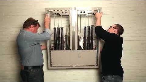 Installation Video -  BalanceBox® 650 Wall Mount - Height Adjustable Mounts